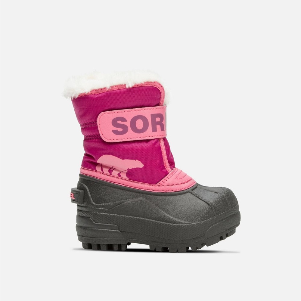 SOREL Kids Waterproof Insulated Snow Boots | Pink | Size 6